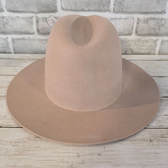 Gigi Pip Australian Wool Fedora Hat Womens 57 S/M Classic Quiet Luxury Confident - Picture 4 of 9